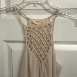 Adorable Cream Tank (Size M)